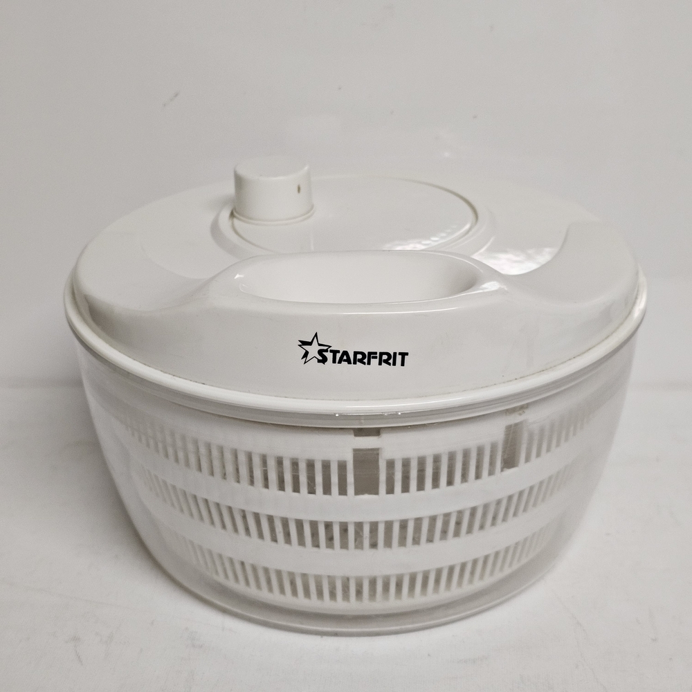 Starfrit Salad Spinner – 10" Diameter – Manual Spin Dryer